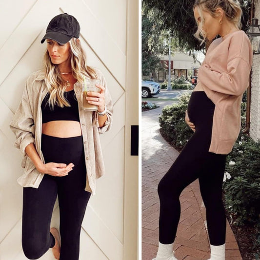 Legging  doublé polaire – maintien ventre confort